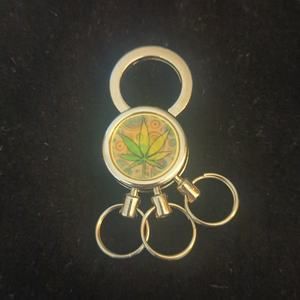 Three Ring Spider Key Chain